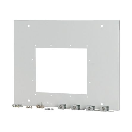 Eaton Steel Powder Coated Front Plate, 417mm W, 30 mm L for Use with Enclosure
