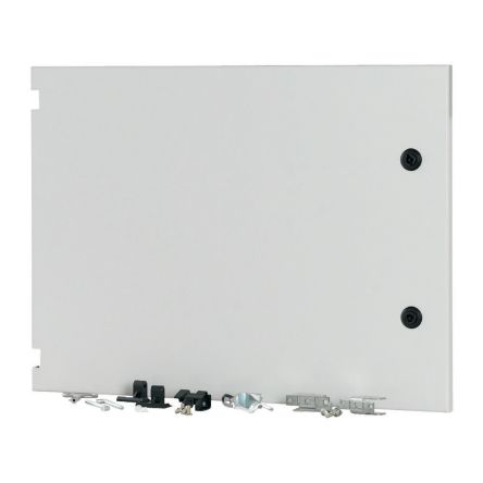 Eaton Steel Black RAL 7035 Enclosure, 440 mm H, 592mm W, 29 mm D, 29 mm L