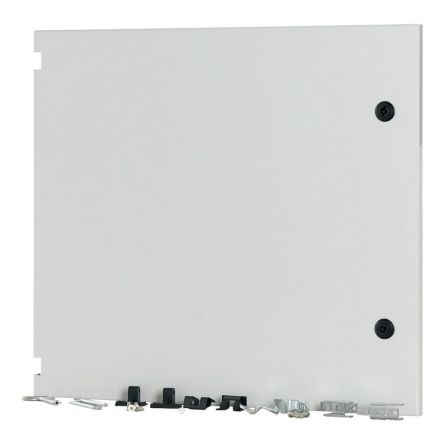 Eaton Steel Black RAL 7035 Enclosure, 540 mm H, 592mm W, 29 mm D, 29 mm L
