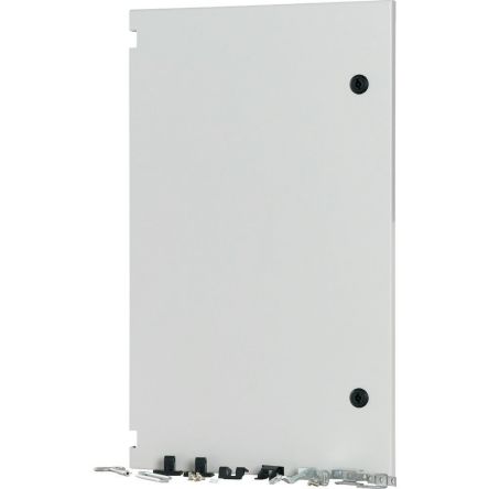 Eaton Steel Black RAL 7035 Enclosure, 690 mm H, 417mm W, 29 mm D, 29 mm L