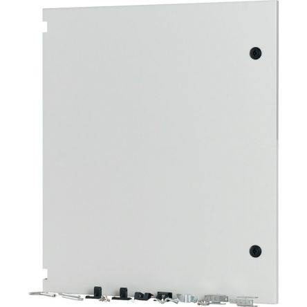 Eaton Steel Black RAL 7035 Enclosure, 690 mm H, 592mm W, 29 mm D, 29 mm L