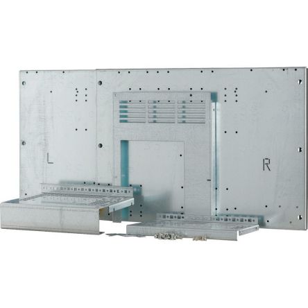 Eaton Grey Mounting Plate Metal Faceplate & Mount Plate