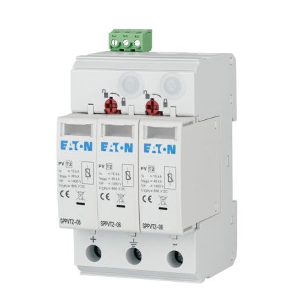 Eaton Surge Protector, 40 kA, 2.7 kV, DIN Rail
