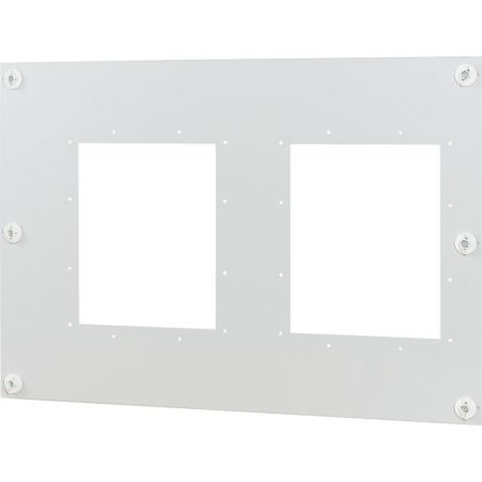 Eaton Sheet Steel Powder Coated Front Plate, 720mm W, 29.5 mm L for Use with XNH Fuse-Switch