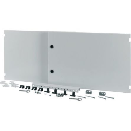 Eaton xEnergy Main Series Steel Black RAL 7035 Single Door, 540 mm H, 1.342m W, 29 mm D, 29 mm L