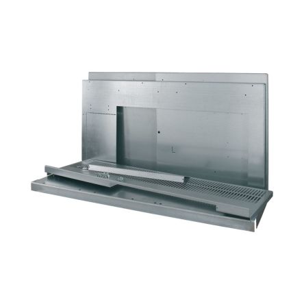 Eaton Grey Mounting Plate Stainless Steel Faceplate & Mount Plate