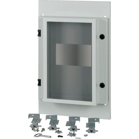 Eaton Grey Front Plate Steel Faceplate & Mount Plate