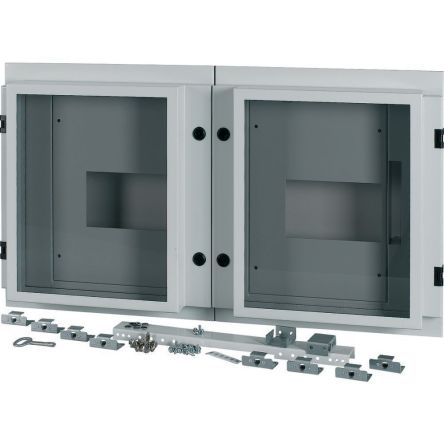 Eaton Steel Powder Coated Cover Front Cover, 1m W, 106.5 mm L for Use with 2x NZM4