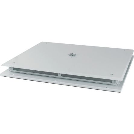 Eaton xEnergy Main Series RAL 7035 Grey Steel Top, 89 mm H, 807mm W, 682 mm D, 682 mm L, for Use with Roof planking,