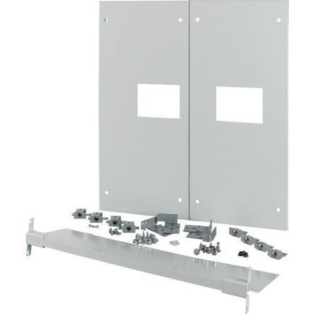 Eaton Grey Front Plate Steel Faceplate & Mount Plate