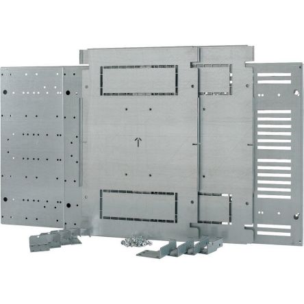 Eaton Grey Mounting Plate Stainless Steel Faceplate & Mount Plate
