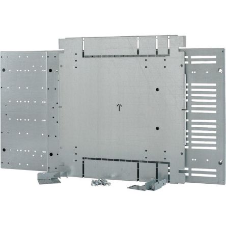 Eaton Grey Mounting Plate Stainless Steel Faceplate & Mount Plate