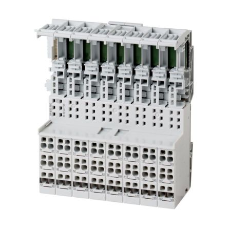 Eaton Eaton XN Series Pluggable Terminal Block, 3-Contact, 140138 XN-B3S-SBC