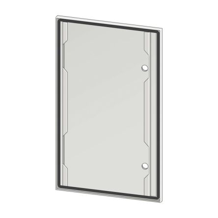 Eaton DS Series Steel Black RAL 7035 Transparent, 1200 mm H, 1m W, 15 mm D, 15 mm L