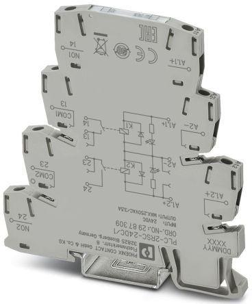 Phoenix Contact PLC-2RSC Series Relay for Use with DIN Rail NS 35/7