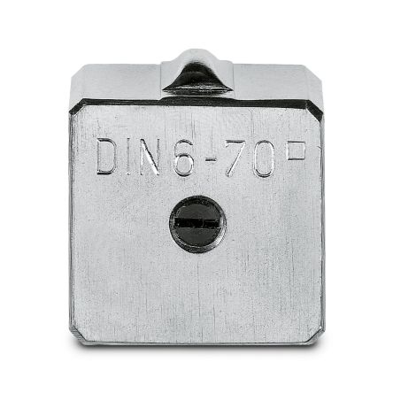 Phoenix Contact, CRIMPFOX-C Crimp Die, Coaxial Type Crimp Insert Black