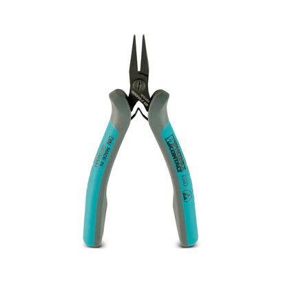 Phoenix Contact 1212484 1-Piece Flat Nose Plier, 125 mm Overall ESD Safe