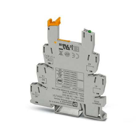 Phoenix Contact 1 Way 120V ac/dc DIN Rail Relay Base