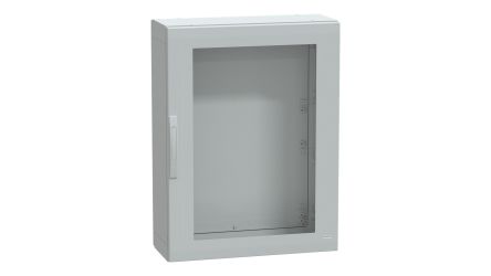 Schneider Electric Thalassa Series Fibreglass Reinforced Polyester 1-Door Floor Standing Enclosure, Transparent Door,