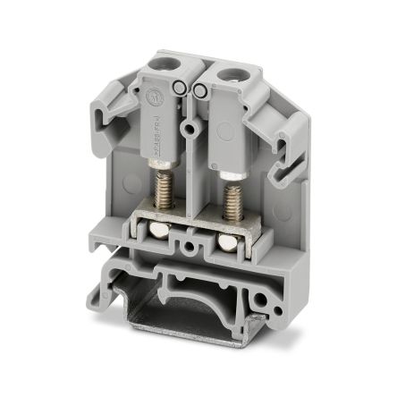 Phoenix Contact 790404 OTTA 6-P/P Series High Current Connector Grey, 6mm², 1-Level, Bolt