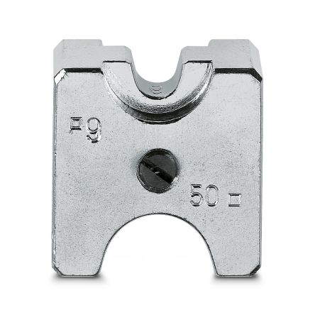 Phoenix Contact, CRIMPFOX-C Crimp Die, Coaxial Type Indent Crimp Black