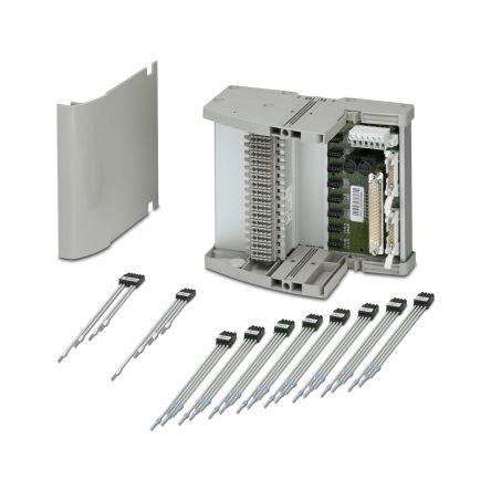 Phoenix Contact TC-D37SUB-AIO16-M-PS-UNI Series Module Carrier for Use with MINI Analog Signal Conditioners, ATEX