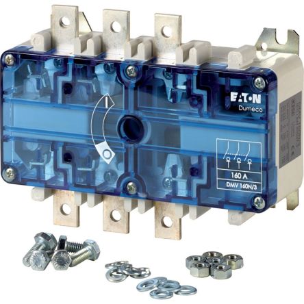 Eaton Fuse Switch Disconnector, 3-Pole, 160 A, 160A