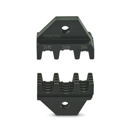 Phoenix Contact, CF500 Crimp Die, Coaxial Type Crimp Insert Black