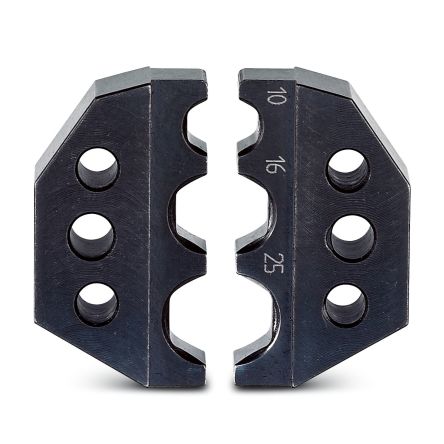 Phoenix Contact, CRIMPFOX-RCI Crimp Die, Coaxial Type Replacement Die Black