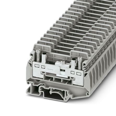 Phoenix Contact 710947 URTK/S-IB Series Disconnect Terminal Block Grey, 6mm², 1-Level, Screw