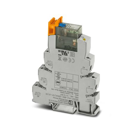 Phoenix Contact PLC-RSC Series Relay for Use with DIN Rail NS 35/7