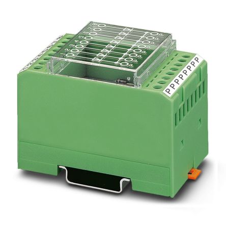 Phoenix Contact 2954879 EMG 45-DIO 8P-1N5408 Series Component Terminal Block Green, 0.2mm², 4 mm², Screw