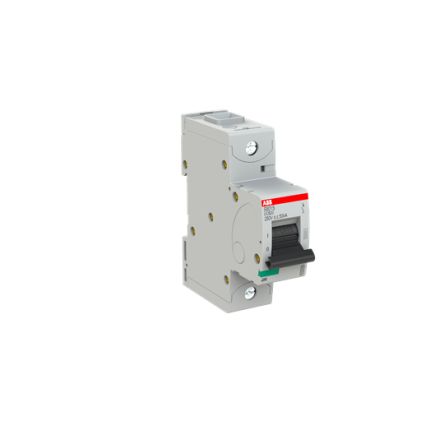 ABB S801S Miniature Circuit Breaker, 1-Pole, 20A, UC-B, 250 V dc DC, 50 kA Breaking Capacity