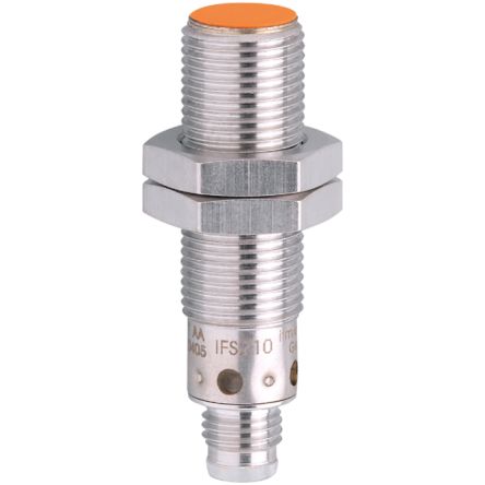 ifm electronic IFS210 Threaded Barrel Inductive Proximity Sensor, M12 PNP IFS 36V dc 4 mm 36 V dc 100mA
