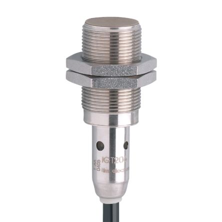 ifm electronic IGT207 Threaded Barrel Inductive Proximity Sensor, M18 PNP IGT 36V dc 8 mm 36 V dc 100mA