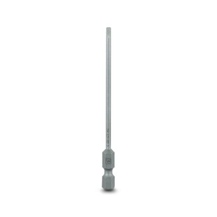 Phoenix Contact Hex Hexagon Bit, 1/4 in Drive, 2.5 x 89 mm Tip, Hex Drive, 89mm Overall 5-Piece