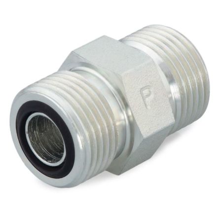 Parker 20 HLO-S Hydraulic Fitting Male UNF, Steel, 1.69 in Hose ID