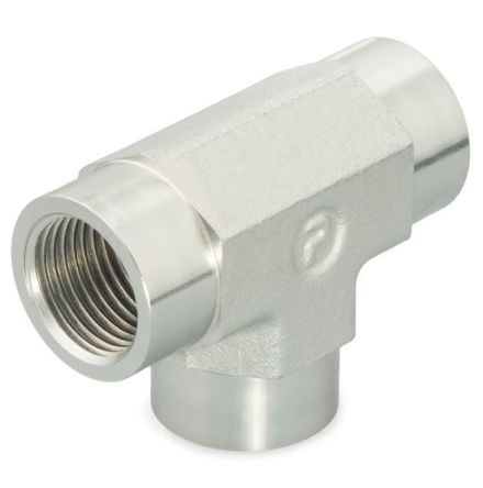Parker 3/4MMO444MS Hydraulic Fitting Female G, Steel, 0.75 in Hose ID