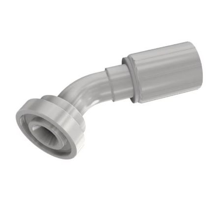 Parker 11748-12-12 Hydraulic Fitting, 45 °, Steel, 0.75 in Hose ID