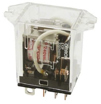 Omron Surface Power Relay, 48V dc Coil, 10A Switching Current, DPDT