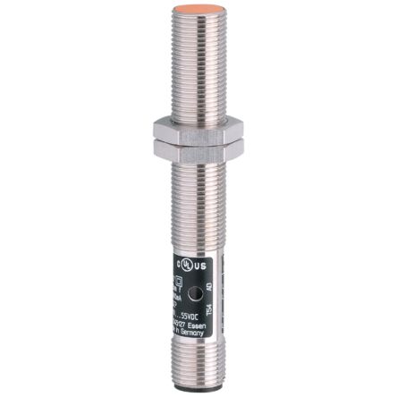 ifm electronic IF5759 Threaded Barrel Inductive Proximity Sensor, M12 x 1 PNP/NPN IF5 36V dc 2 mm 55 V dc 400mA