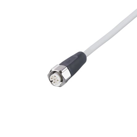 ifm electronic Female 5 way Straight to Female 5 way Straight Communication Cable, 25 m