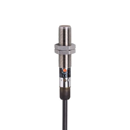 ifm electronic KF5014 Threaded Barrel Capacitive Proximity Sensor KF 4 mm, M12 x 1 PNP 100mA 36V dc 36 V ac 36 V dc