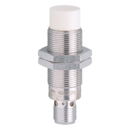 ifm electronic IGC002 Threaded Barrel Inductive Proximity Sensor, M18 x 1 IGC 140V 12 mm 140 V ac 200mA