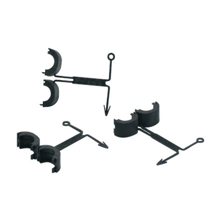 ifm electronic Cable Clamp Black Securing Clip for Connector for use with Connectors