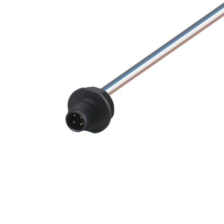ifm electronic Male 1 way Straight to Unterminated Unterminated Sensor Actuator Cable, 500 mm