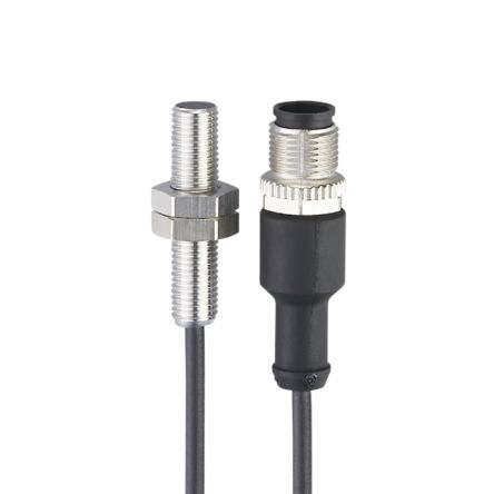 ifm electronic IE5325 Threaded Barrel Inductive Proximity Sensor, M8 x 1 PNP IE5 36V dc 2 mm 36 V dc 200mA