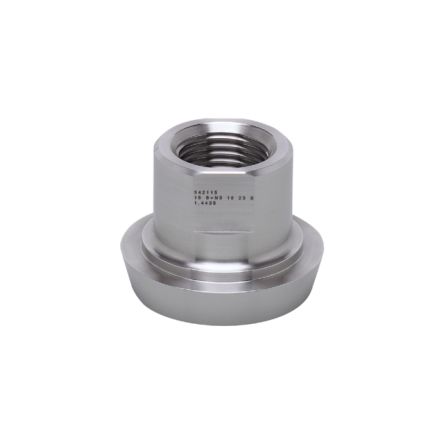 ifm electronic, E433 Series Adapter Sensor Accessories 44 mm for Use with Pipe Fitting, DIN 11851, DIN 11866, EAC, EC