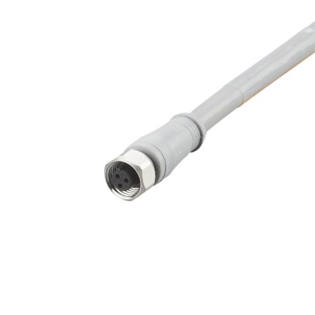 ifm electronic Female 1 way Straight to Unterminated Unterminated Actuator/Sensor Cable, 5 m
