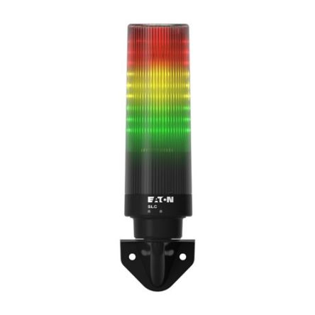 Eaton SLC Series Red, Green, Yellow Signal Tower No Sounder Component, 3 Lights 24V ac/dc Wall
